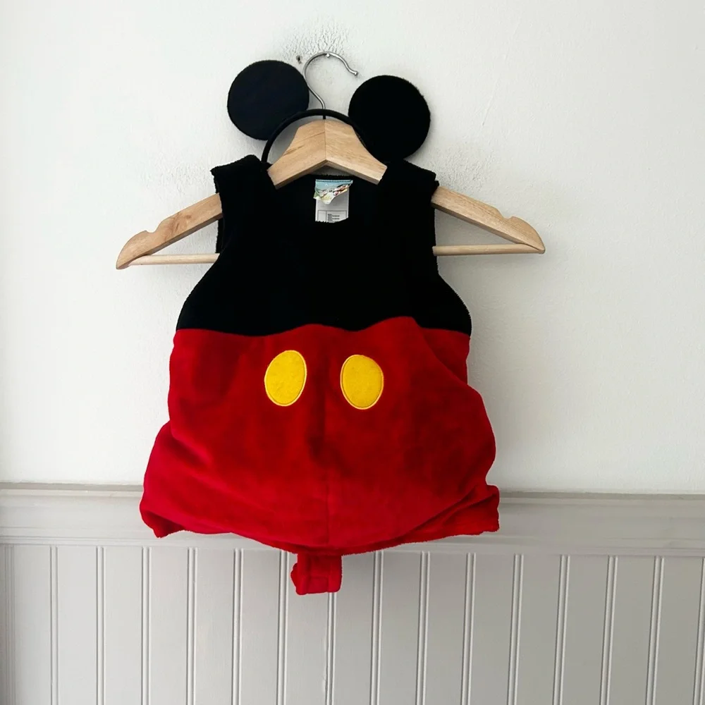 Disney Mickey Mouse 12-18 months Halloween Costume with Ears
